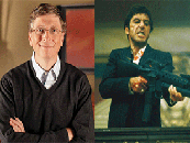 Bill-Gates-Scarface-Pacino-photo-365-positivity-quote-slogan
